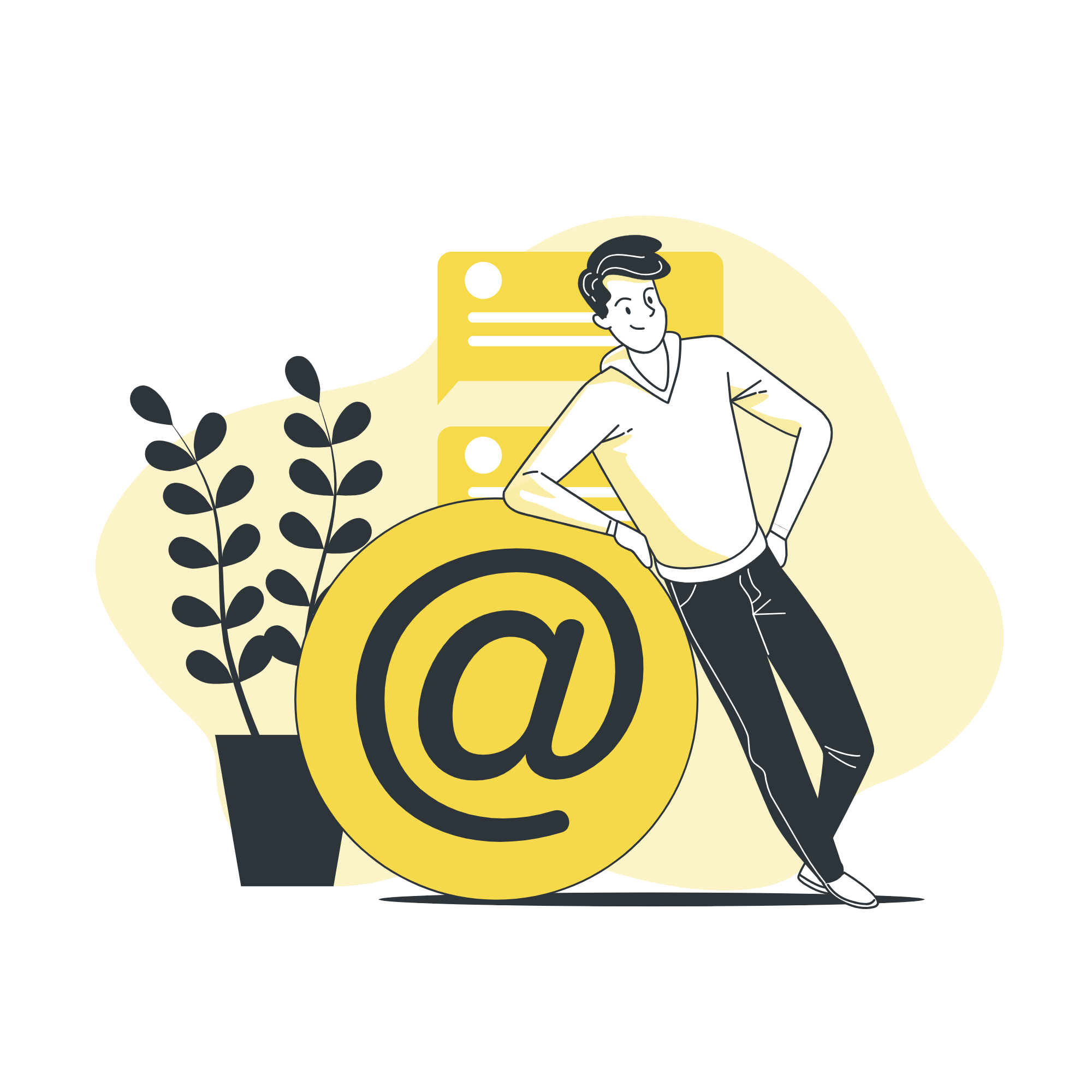 contact illustration
